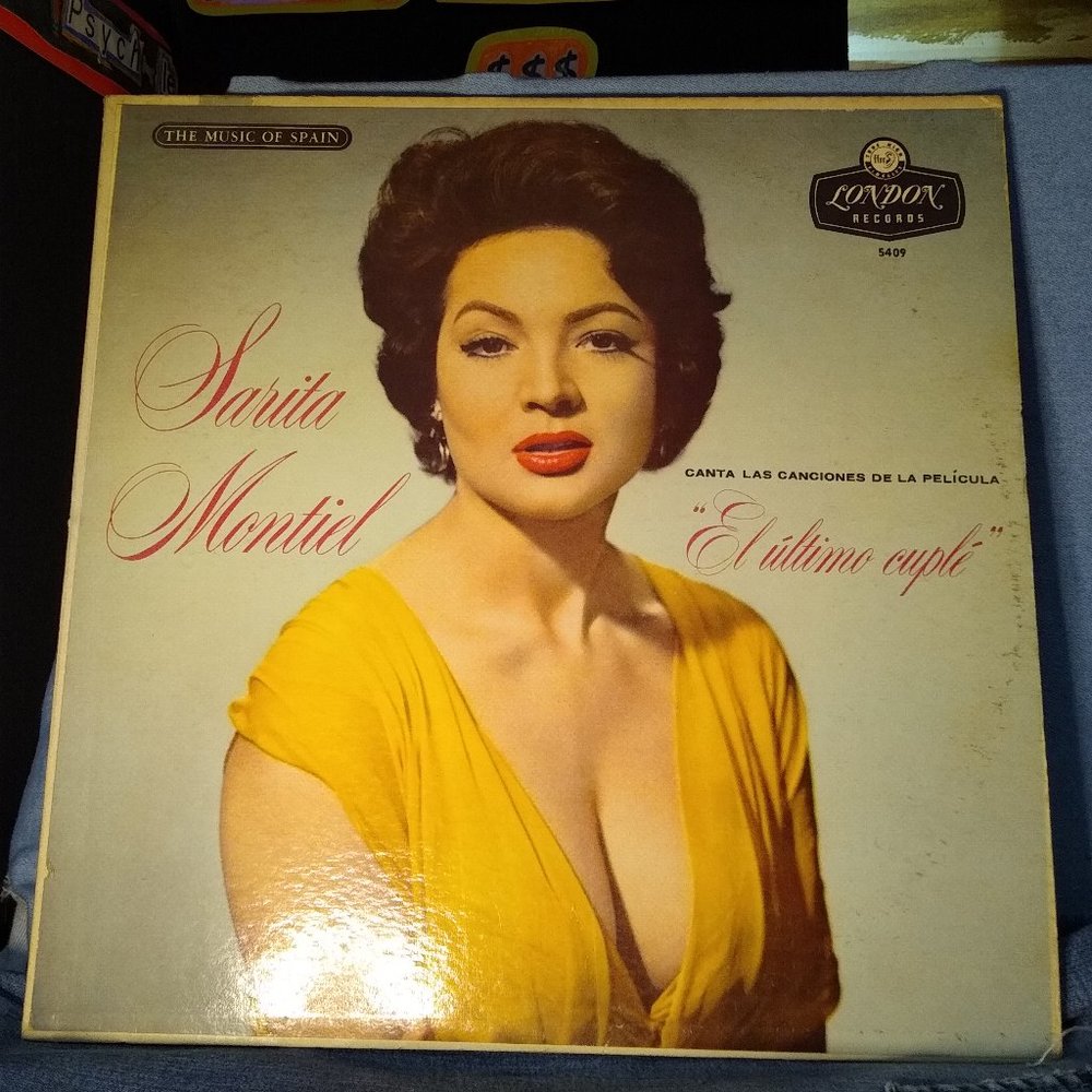 Sarita Montiel Canta Las Canciones De La Película "El Ultimo Cuplé" UK '57 Vinyl